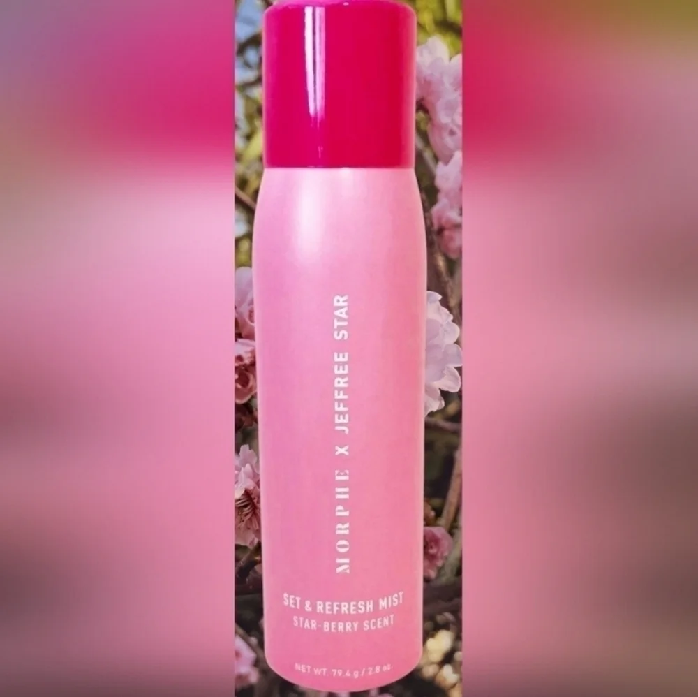 Morphe x Jeffree Star Set and Refresh Mist Setting Spray - Star-Berry